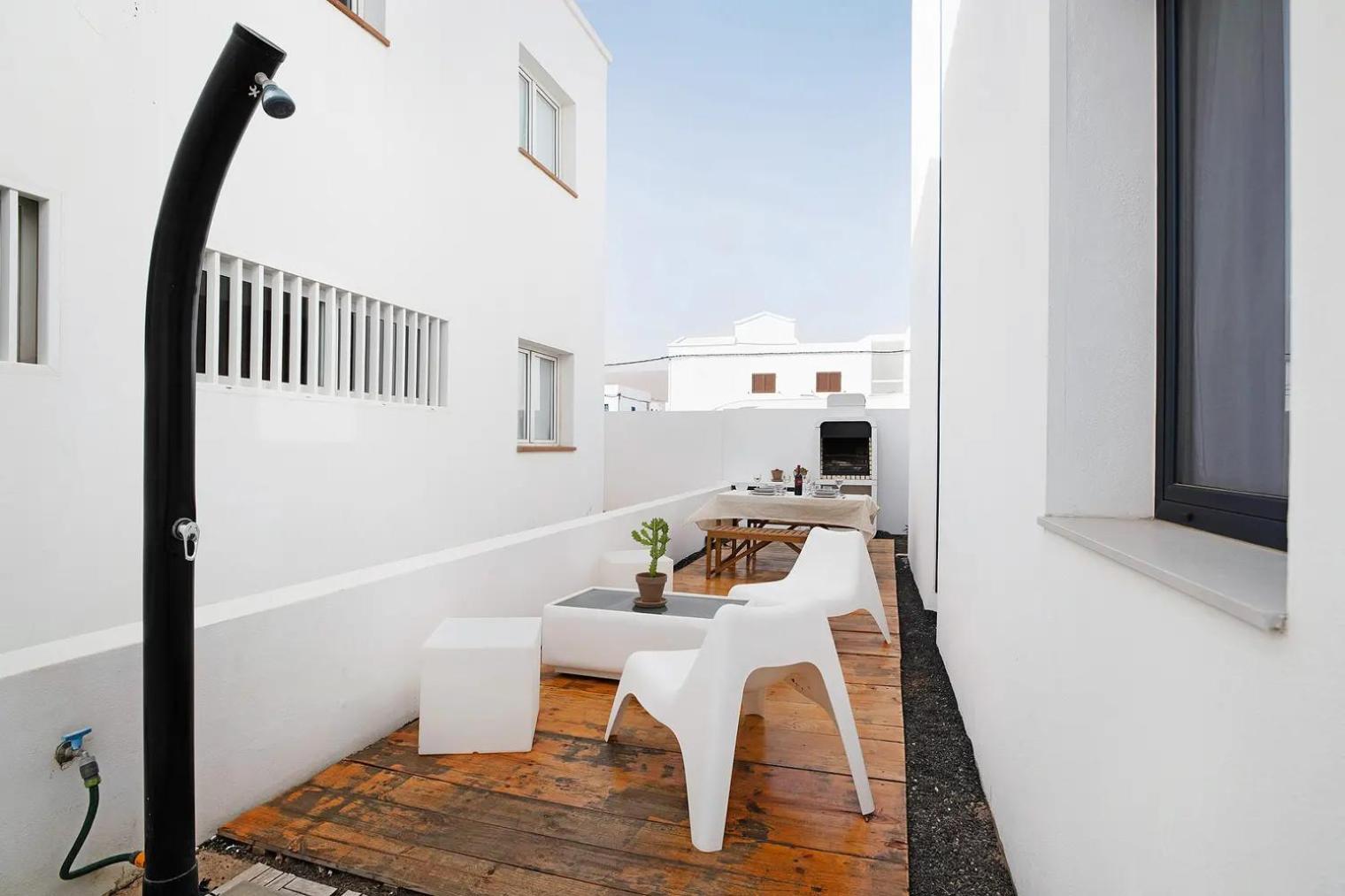 Апартаменты Casa Anclada En Arrieta Аррьета Экстерьер фото